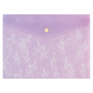 Knopfmappe Axent Lavendel-3 1496-38-A, A5+