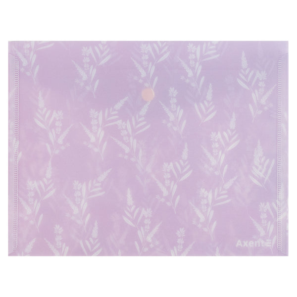 Knopfmappe Axent Lavendel-3 1496-38-A, A5+