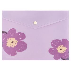 Knopfmappe Axent Lavendel-4 1496-39-A, A5+