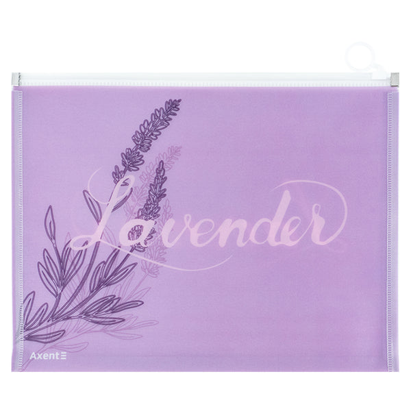Druckverschlussmappe Axent Lavender-1 1497-36-A, A4+