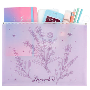 Druckverschlussmappe Axent Lavender-2 1497-37-A, A4+