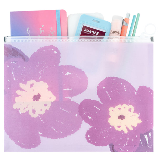 Druckverschlussmappe Axent Lavender-4 1497-39-A, A4+