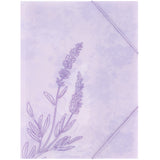 Folder with elastic bands Axent Lavender-2 1509-37-A, A4+