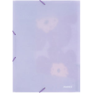Folder with elastic bands Axent Lavender-3 1509-38-A, A4+