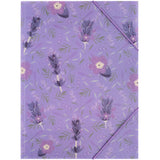 Folder with elastic bands Axent Lavender-4 1509-39-A, A4+