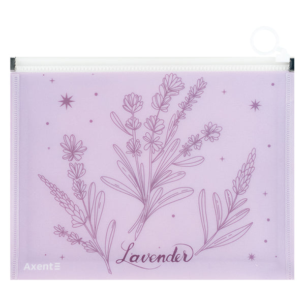 Druckverschlussmappe Axent Lavender-2 1498-37-A, A5+