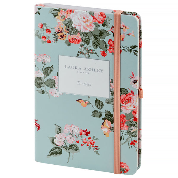 Notizbuch Partner Laura Ashley, Timeless 8621-4-A-LA, 125x195 mm, 96 Blatt, Zelle