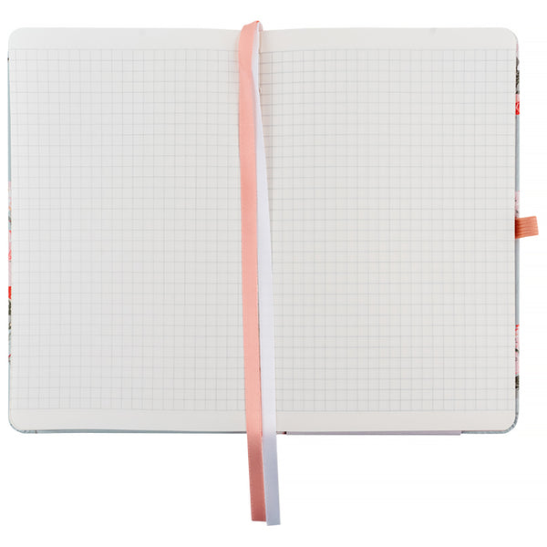 Notizbuch Partner Laura Ashley, Timeless 8621-4-A-LA, 125x195 mm, 96 Blatt, Zelle