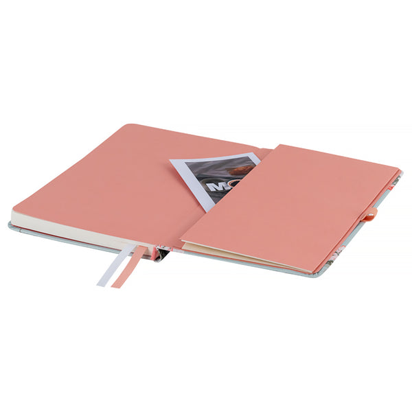 Notizbuch Partner Laura Ashley, Timeless 8621-4-A-LA, 125x195 mm, 96 Blatt, Zelle