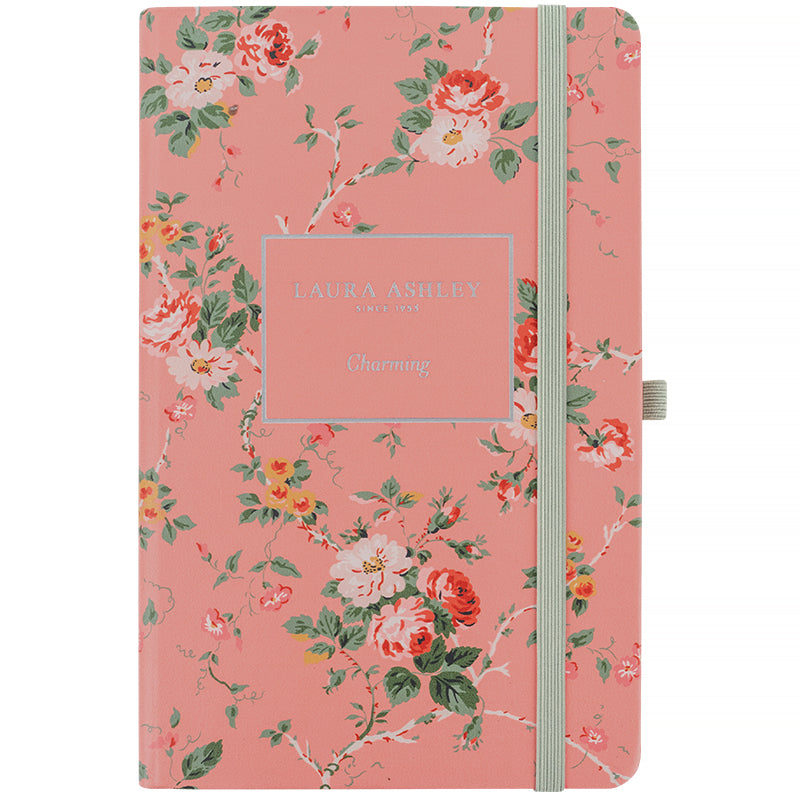 Notebook Partner Laura Ashley, Charming 8621-64-A-LA, 125x195 mm, 96 sheets,  squared