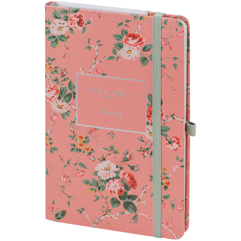 Notebook Partner Laura Ashley, Charming 8621-64-A-LA, 125x195 mm, 96 sheets,  squared