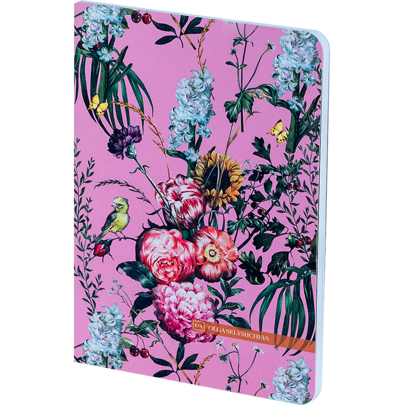 Notebook Axent Summer Time 8700-11-A-OS, A5, 80 sheets,  squared
