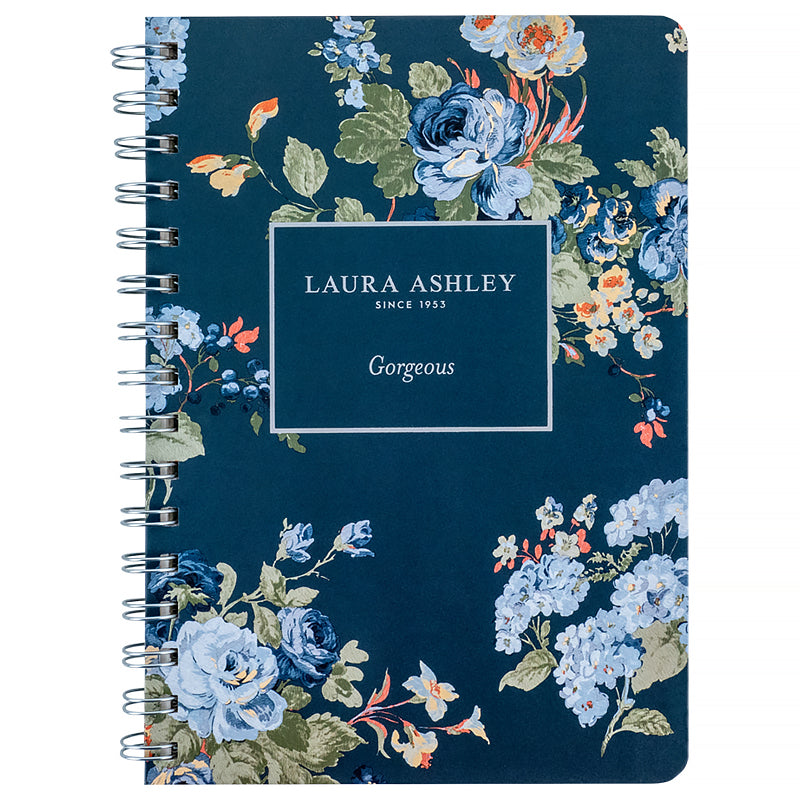 Spiral notebook Axent Laura Ashley Gorgeous 8470-5-A-LA, A5, 80 sheets, squared, hard cover
