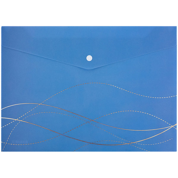 Knopfmappe Axent Waves-2 1495-41-A, A4