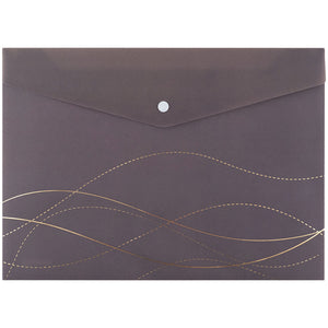 Knopfmappe Axent Waves-4 1495-43-A, A4