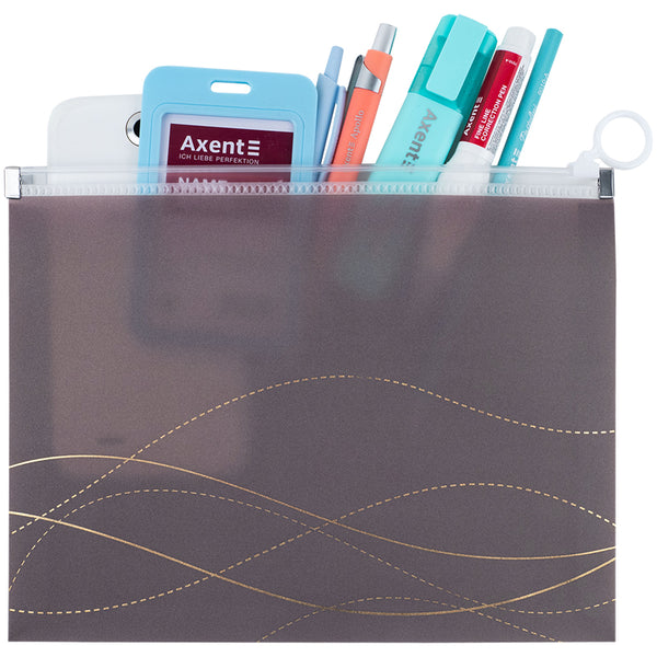 Druckverschlussmappe Axent Waves-4 1498-43-A, A5