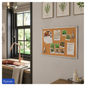 Korktafel Axent 9621-A, 45x60 cm, Aluminiumrahmen