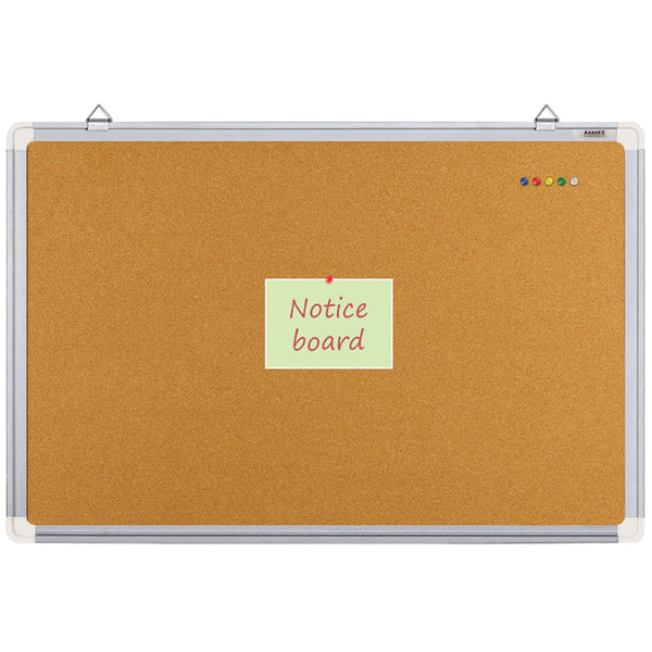 Korktafel Axent 9623-A, 90x120 cm, Aluminiumrahmen