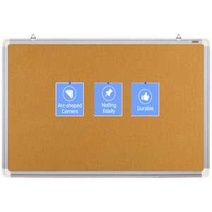 Korktafel Axent 9623-A, 90x120 cm, Aluminiumrahmen