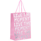 Papier-Geschenkpaket Axent Live the moment 8501-29-A, 18x24 cm