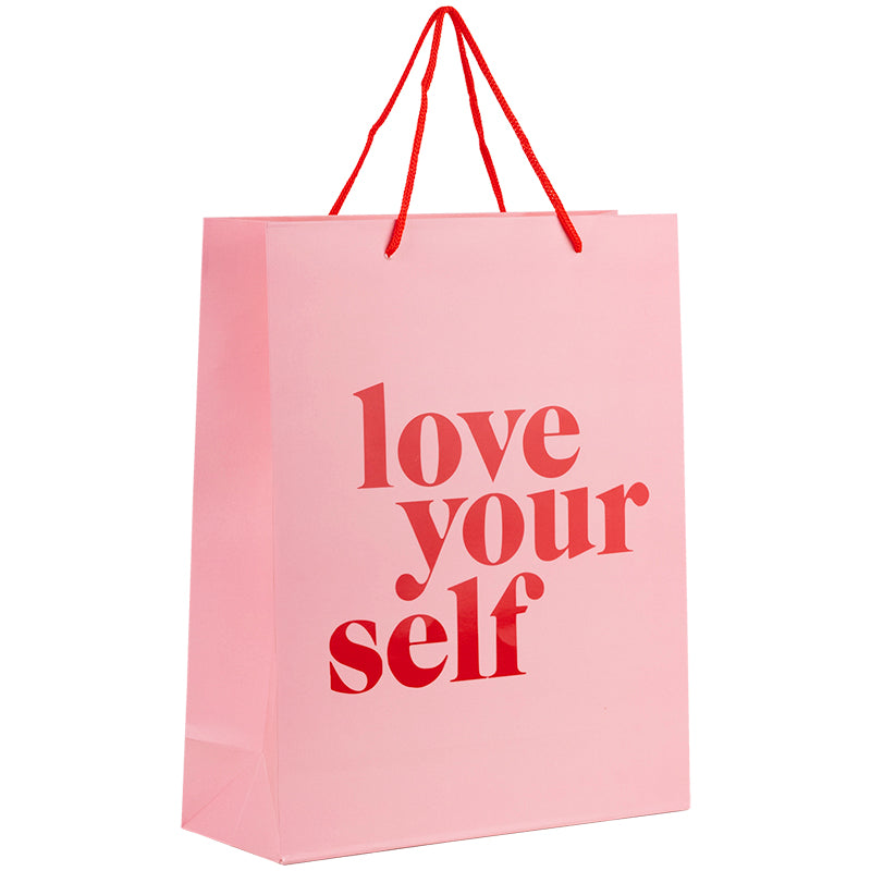 Papier-Geschenkpaket Axent Love yourself 8502-29-A, 26x32 cm