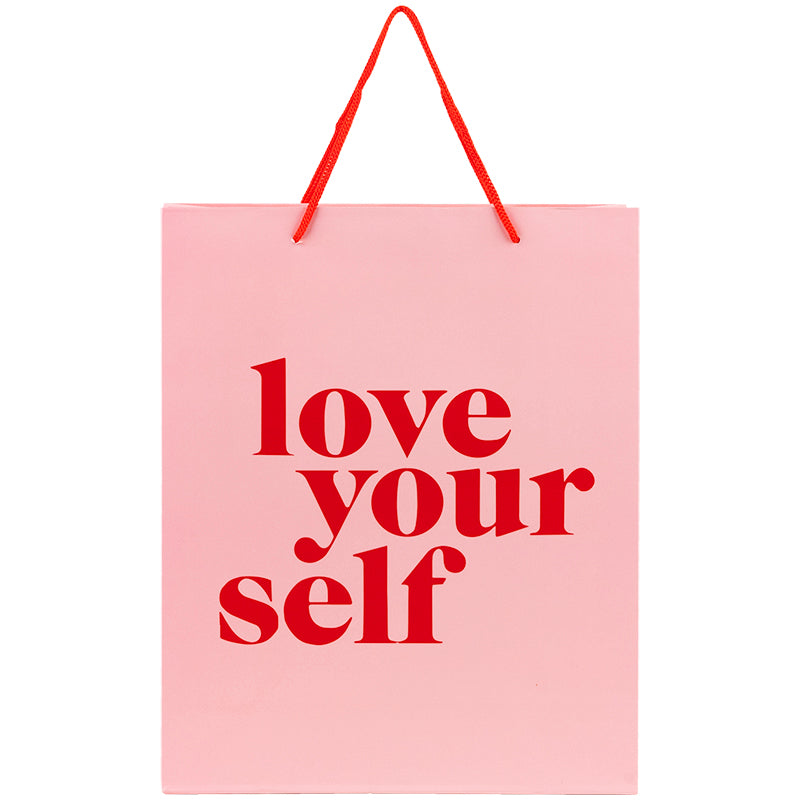 Papier-Geschenkpaket Axent Love yourself 8502-29-A, 26x32 cm