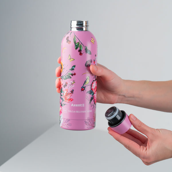 Thermosflasche Axent Olga Selyshcheva, Sommer 8720-4-A, 500 ml