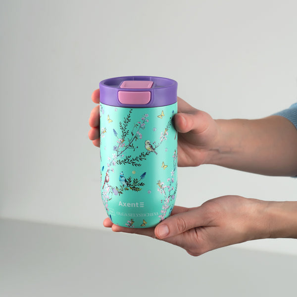 Thermobecher Axent Olga Selyshcheva, Frühling 8721-6-A, 350 ml