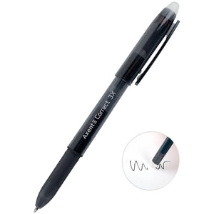 Gelstift "Schreib-Lösch" Axent Correct 3X AG1122-01-A, 0,7 mm, schwarz