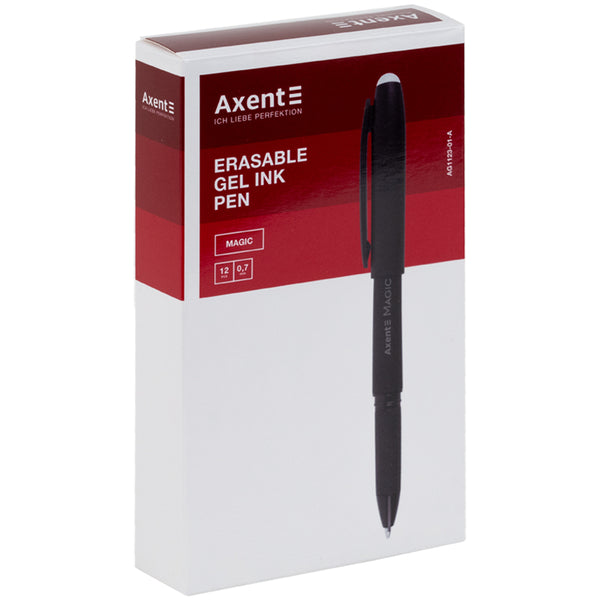 Gelstift "Schreib-Lösch" Axent Magic AG1123-01-A, 0,7 mm, schwarz