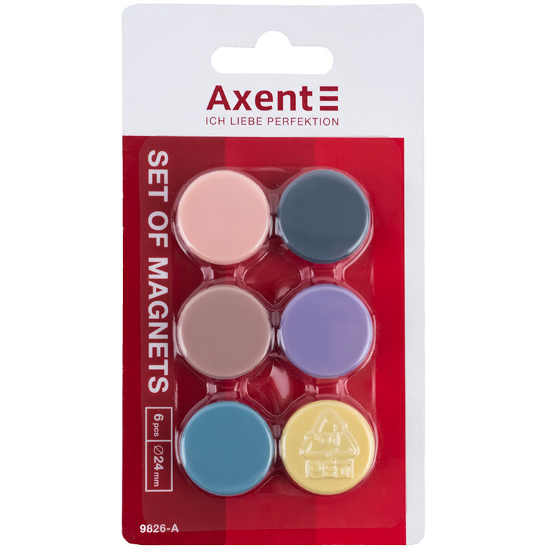 Magnetset 24 mm, 6-tlg., Morandi, 9826-А