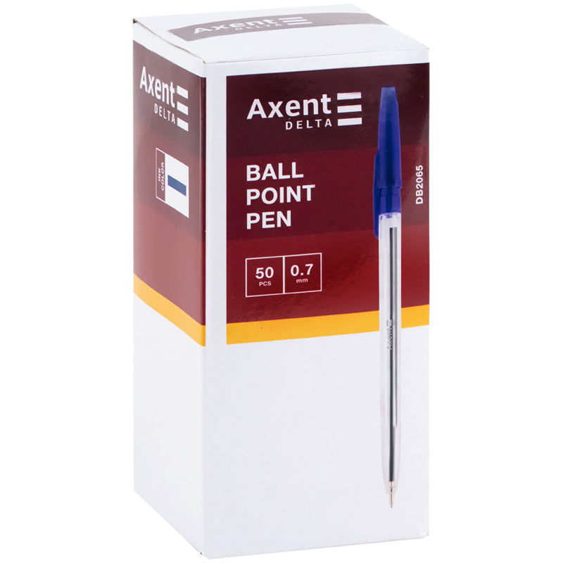 Kugelschreiber Axent Delta DB 2065, 0,7 mm, blau