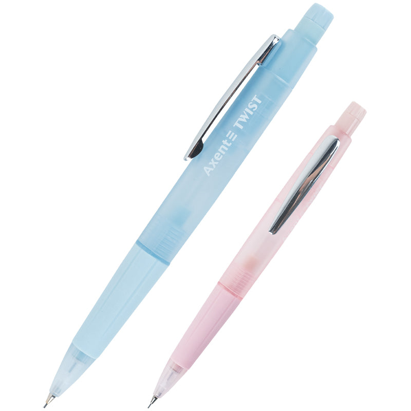 Druckbleistift Axent Twist AMP9028-A mit Radiergummi, HB, 0,5 mm