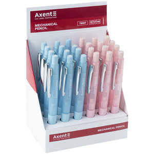 Druckbleistift Axent Twist AMP9028-A mit Radiergummi, HB, 0,5 mm