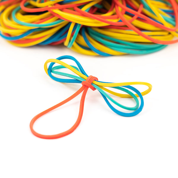 Gummibänder für Geld  Axent Standard D4610, 50 g, farbig