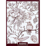 Notebook for notes Axent 4780-8-A, A4, 48 sheets, squared, burgundy