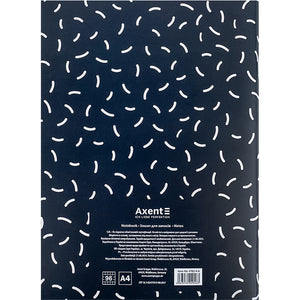 Notebook for notes Axent 4782-4-A, A4, 96 sheets, squared, black