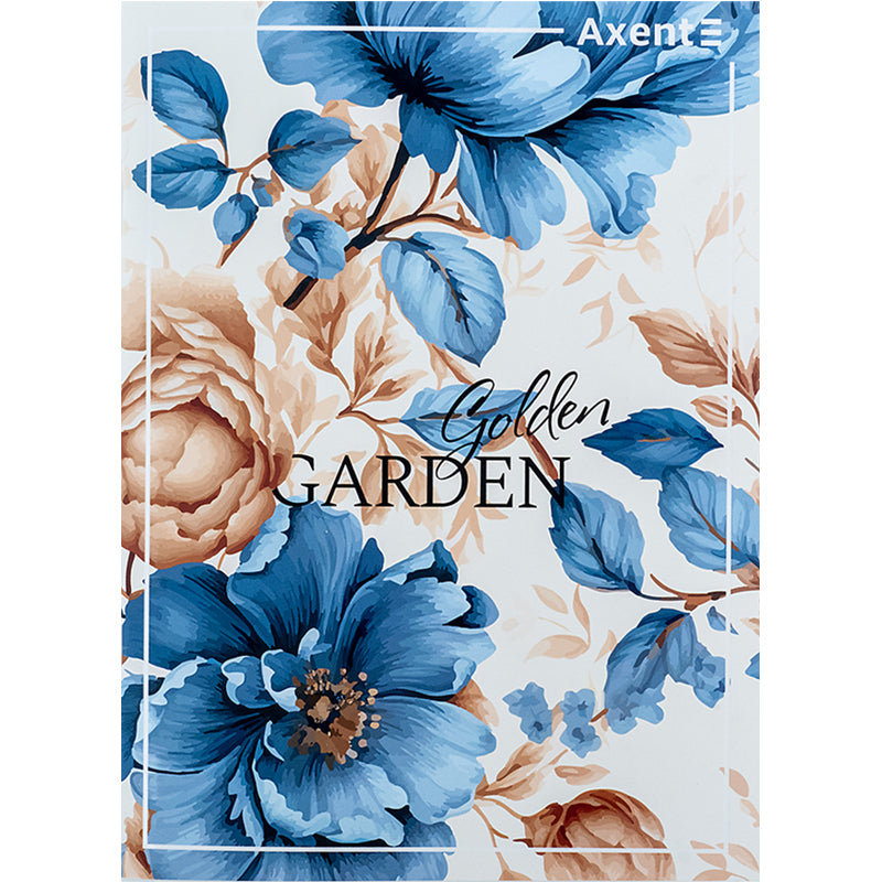 Notebook for notes Axent 4782-7-A, A4, 96 sheets, squared, Golden Garden