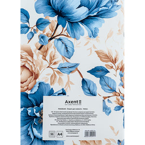Notebook for notes Axent 4782-7-A, A4, 96 sheets, squared, Golden Garden