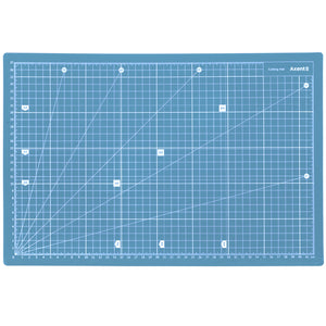Selbstheilende Matte zum Schneiden blau Axent 7902-07-A, A3, dreilagig