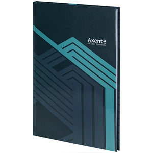 Notizbuch Axent Lines 8422-580-A, A4, 96 Blatt, Zelle, grau