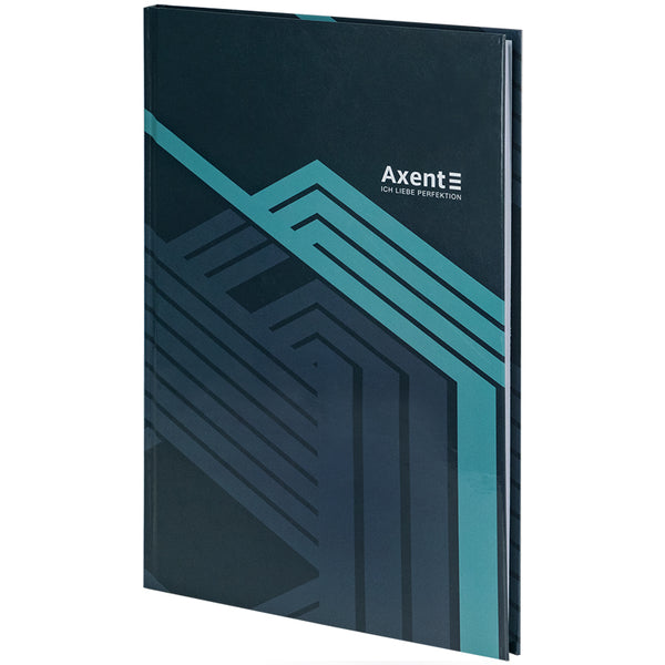 Notizbuch Axent Lines 8422-580-A, A4, 96 Blatt, Zelle, grau