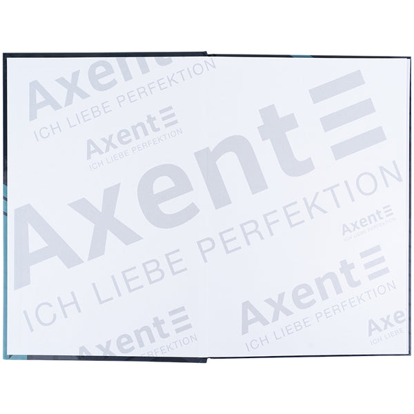 Notizbuch Axent Lines 8422-580-A, A4, 96 Blatt, Zelle, grau