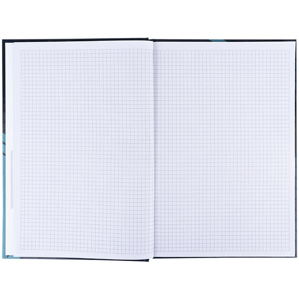 Notizbuch Axent Lines 8422-580-A, A4, 96 Blatt, Zelle, grau