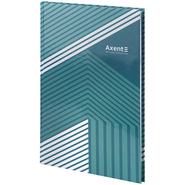 Notizbuch Axent Lines 8422-582-A, A4, 96 Blatt, Zelle, grün