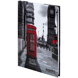Notizbuch Axent R&B Telefon 8457-5-A, A5, 96 Blätter, Zelle, Hardcover