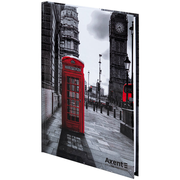 Notizbuch Axent R&B Telefon 8457-5-A, A5, 96 Blätter, Zelle, Hardcover