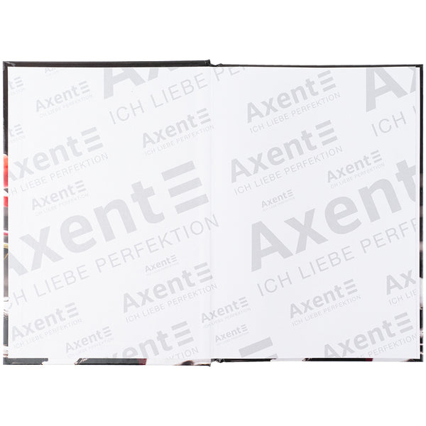 Notizbuch Axent R&B Flower 8457-7-A, A5, 96 Blatt, Zelle, Hardcover