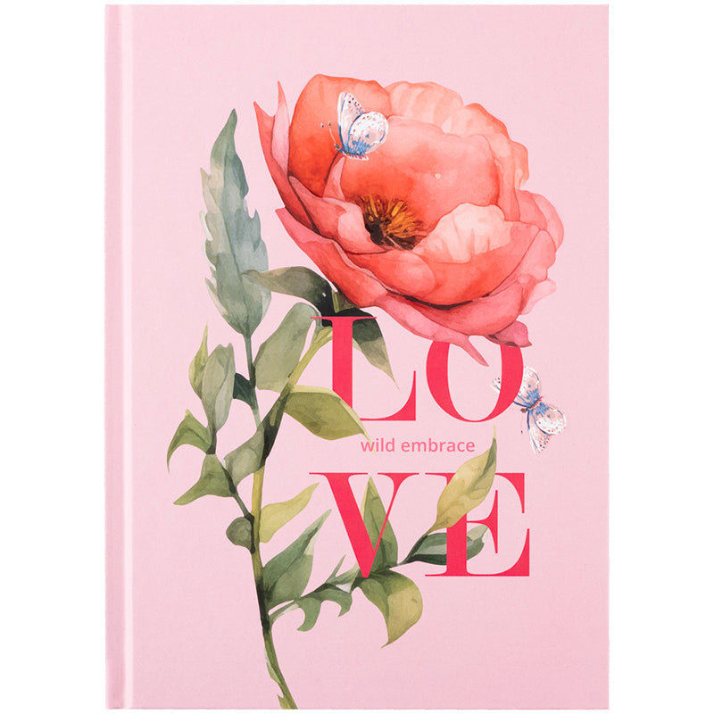 Notebook Axent Love 8459-6-A, A5, 96 sheets,  squared, hard cover