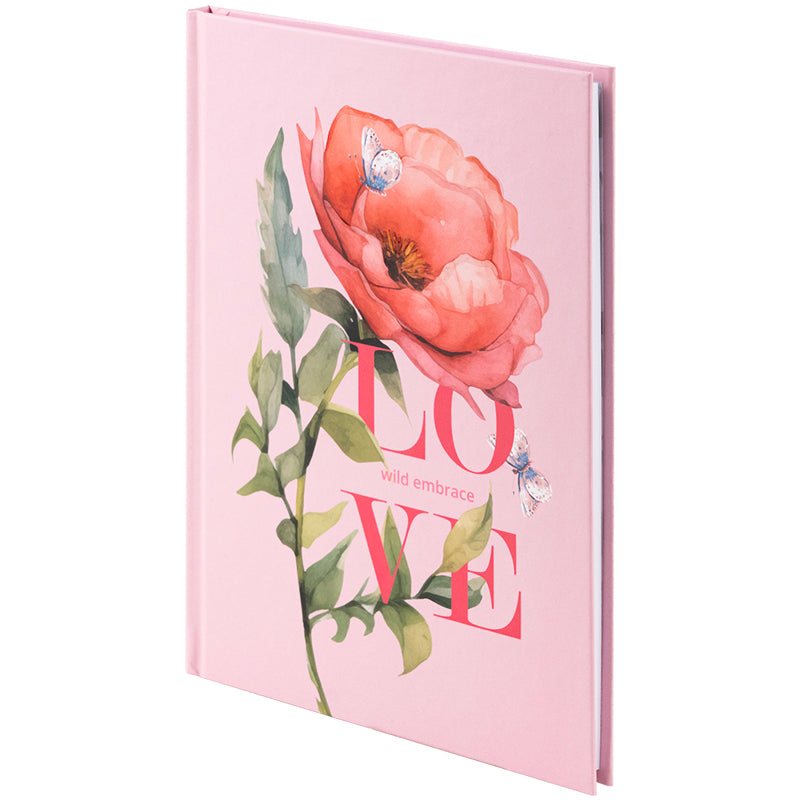 Notebook Axent Love 8459-6-A, A5, 96 sheets,  squared, hard cover